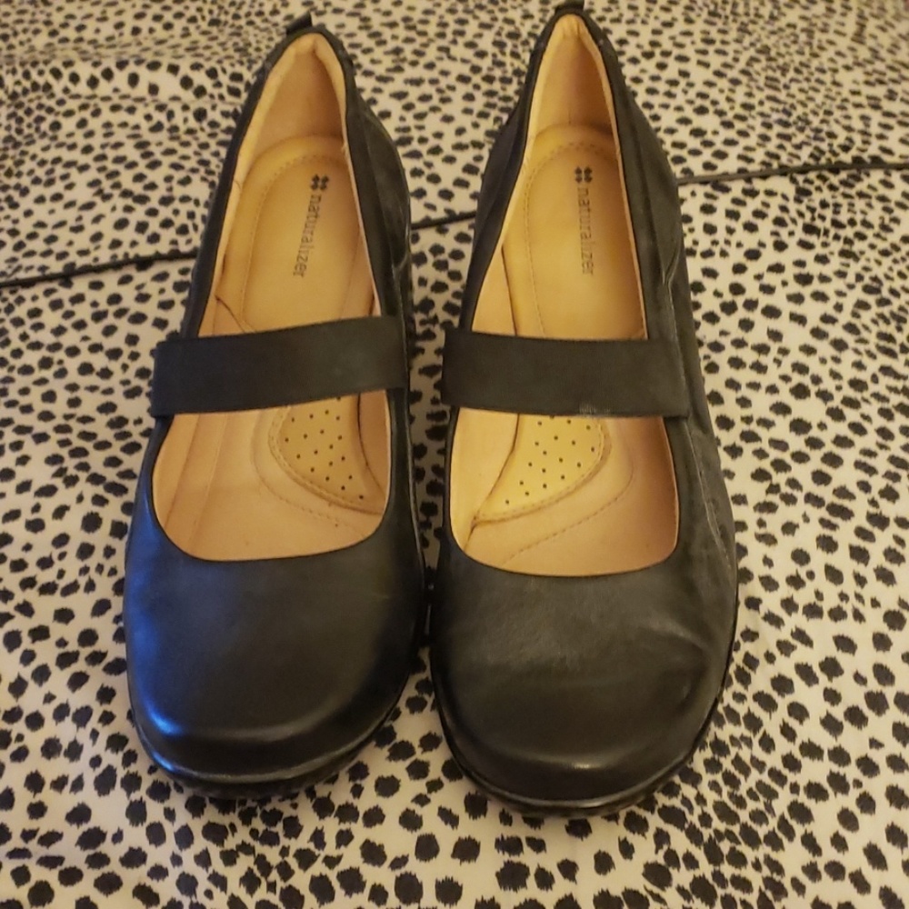 12W Mahogany Naturalizer Wedges